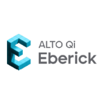Logotipo do software AltoQi Eberick usado para cálculo estrutural na Stelblanc